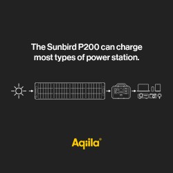 Sunbird P200 – Solar panel, 200W