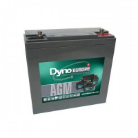 AGM 12V 26,4 Ah (C20) 22,6 Ah (C5) 181x77x170 Batterie Dyno Europe AGM Type DAB12-18EV-HD
