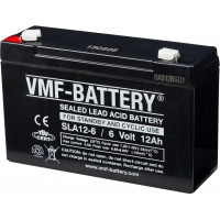 AGM 6V 10Ah (C20) 8.5Ah (C5) 151x50x100 Batterie VRLA-AGM DAS-SERIES Type DAS6-10