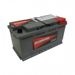 AGM Start-Stop 95Ah  Batterie Hankook 352x174x190 Type SA59520