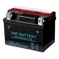 YTX4L-BS 12v 3Ah (114x70x85) Batterie Motorcycle PowerSport Type YTX4L-BS