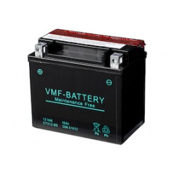 YTX12-BS 12V 10Ah 151x87x130 Batterie Motorcycle PowerSport Type YTX12-BS  51012