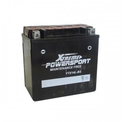 Batterie Moto Xtreme PowerSport 12V 12Ah 151x87x146 Type YTX14L-BS