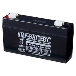 AGM 6V 1Ah (C20) 0.8Ah (C5) Batterie VRLA-AGM DAS-SERIE 51x42x56 Type DAS6-1