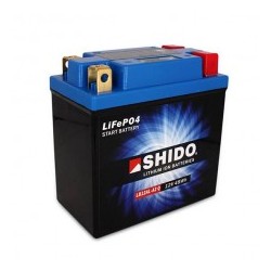 Shido Lithium Batterie 12V 4Ah 130x75x134