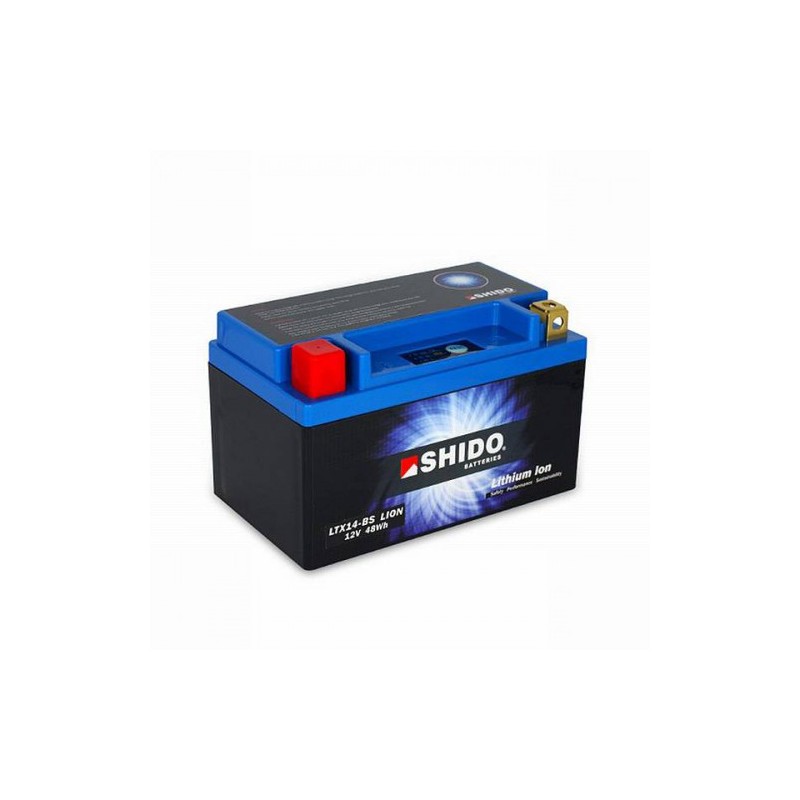 Shido Lithium Batterie 12V 4Ah 150x87x105