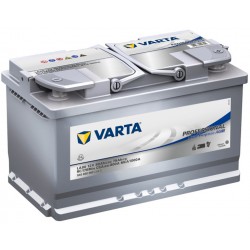 Type LA80 Batterie VARTA Professional Dual purpose AGM Type LA80 12V 80Ah 315x175x190