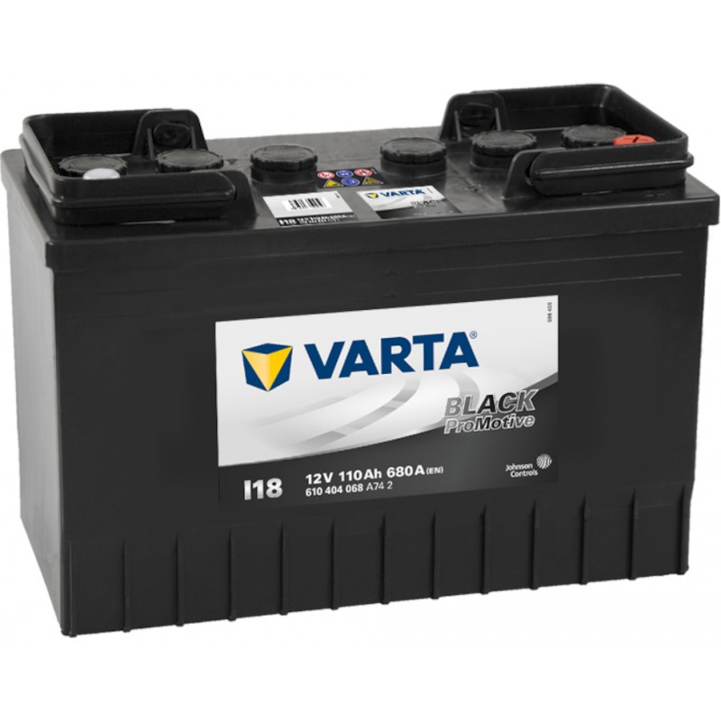 Batterie VARTA PRO motive BLACK I18 12V 110Ah 347x173x234