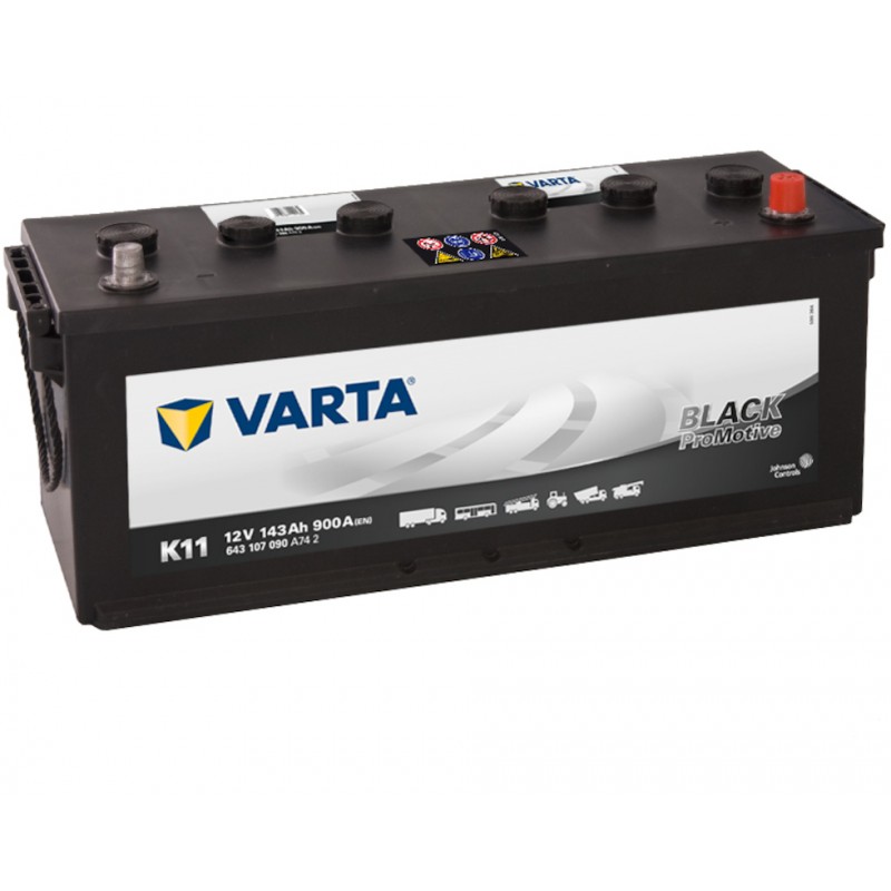 Batterie VARTA PRO motive BLACK K11 12V 143Ah 508x174x205