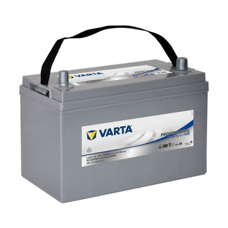 Batterie VARTA Professional DC AGM Type LAD115 (12V 115Ah) 328x172x234