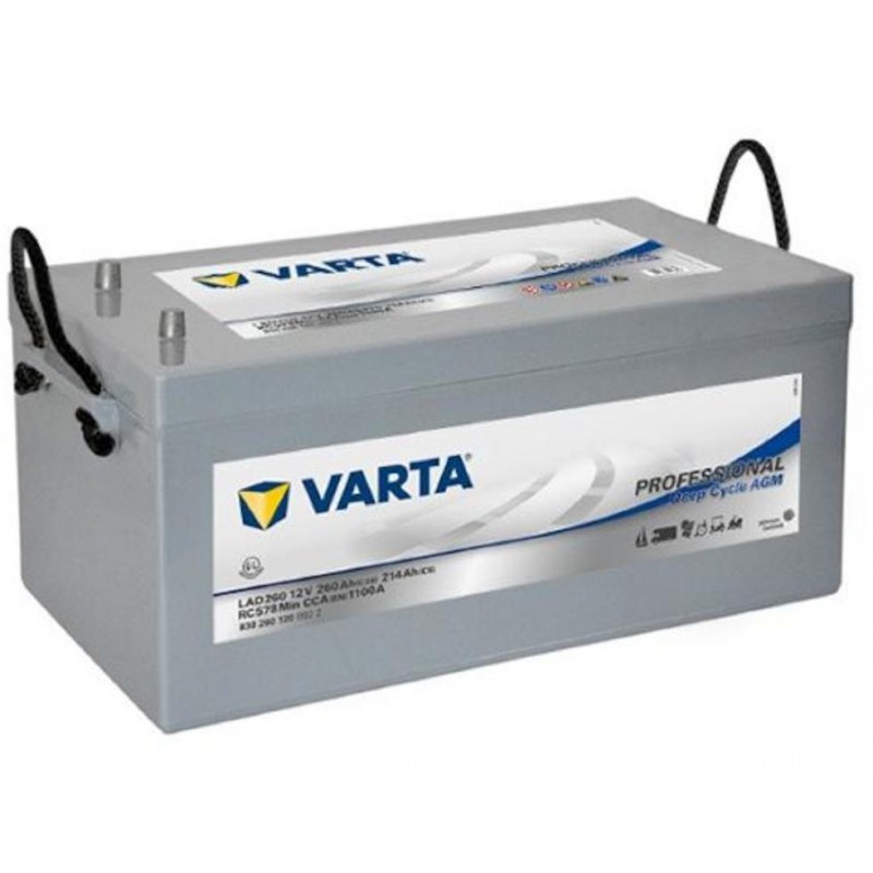 Batterie VARTA Professional DC AGM LAD210 12V 210Ah 530x209x214