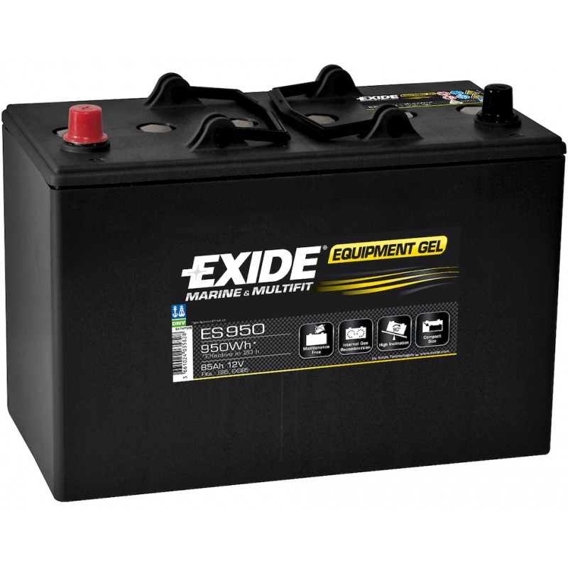 Batterie 	Exide Equipment Gel ES950 12V 85Ah 330x171x235
