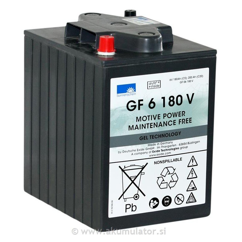 Batterie Sonnenschein (Exide) GF06-180V 6V 200Ah(20h) 246x192x275