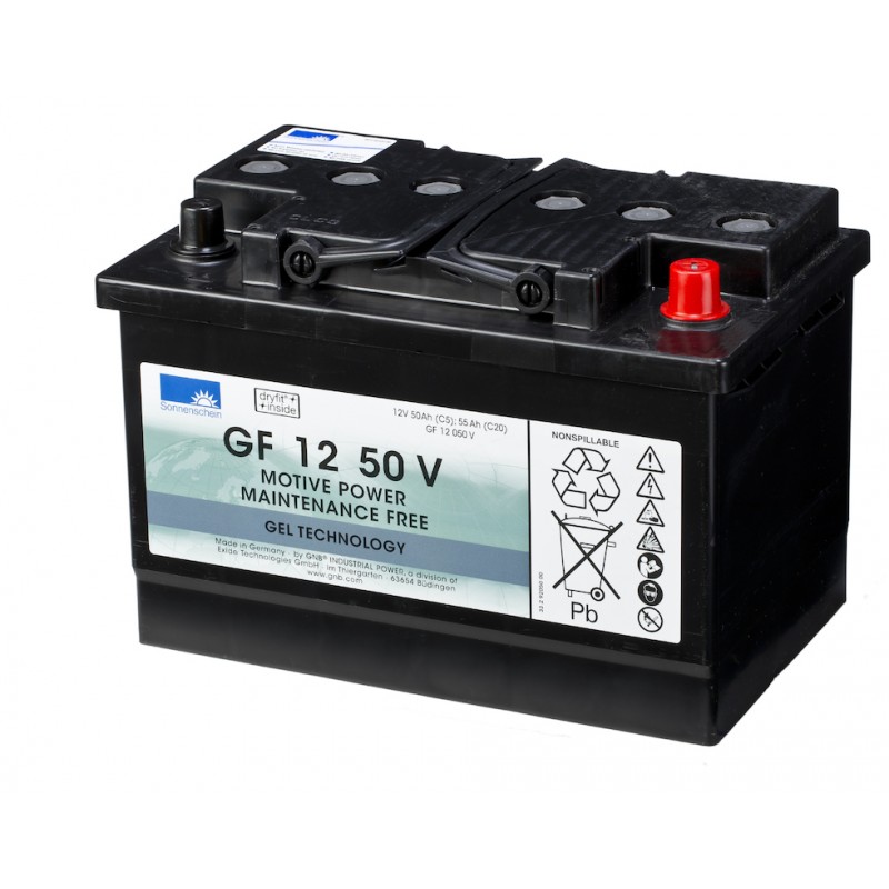 Batterie Sonnenschein (Exide) GF12-050V 12V 55Ah(20h) 278x175x190