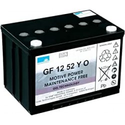 Batterie 	Sonnenschein (Exide) GF12-052YO 12V 60Ah(20h) 261x170x178