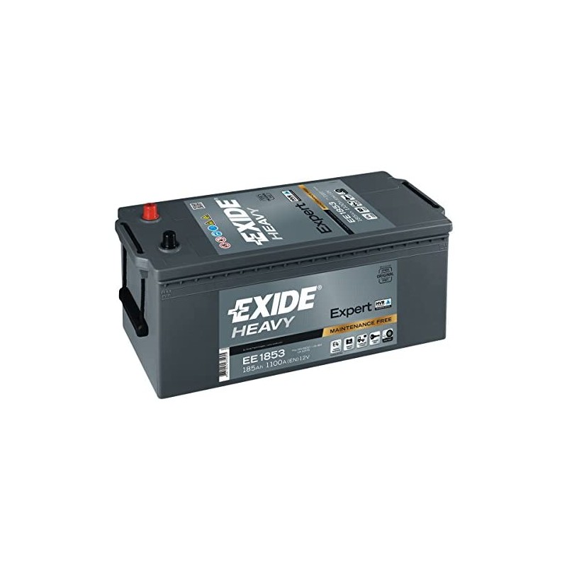 Batterie EXIDE HEAVY EXPERT EE1853 12V 185Ah 223x223x513
