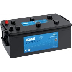 Batterie EXIDE START PRO - HEAVY PROFESSIONAL POWER EG2153 12V 215Ah 240x279x518