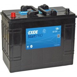 Batterie EXIDE START PRO - HEAVY PROFESSIONAL POWER EG1251 12V 125Ah 290x175x349
