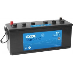 Batterie  EXIDE START PRO - HEAVY PROFESSIONAL POWER EG1402 12V 140Ah 205x175,17x508