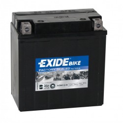 Batterie EXIDE READY AGM MOTO SLA12-9 12V 9Ah 140x75x135