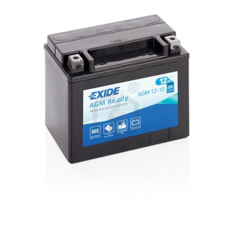 Batterie EXIDE READY AGM MOTO SLA12-10 12V 10Ah 130x90x150