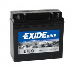 Batterie EXIDE READY AGM MOTO SLA12-18 12V 18Ah 165x75x180