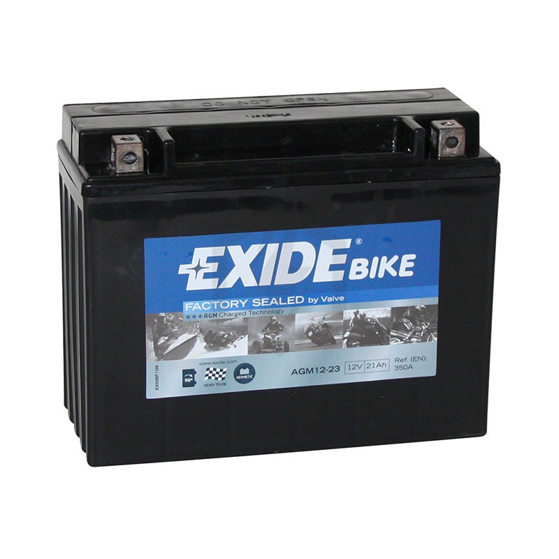 Batterie EXIDE READY AGM MOTO SLA12-23 12V 21Ah 165x90x205