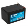 Batterie EXIDE MOTO START STOP EK143 12V 14Ah 100x100x150
