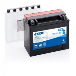 Batterie EXIDE MOTO AGM YTX20H-BS 12V 18AH 270A 175x90x155