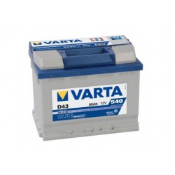 Batterie Varta BLUE Dynamic D43 Type 560127054 242x190x175