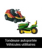 Tondeuse autoportée, Véhicules utilitaires