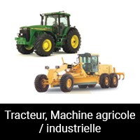 Tracteur, Machine agricole / industrielle